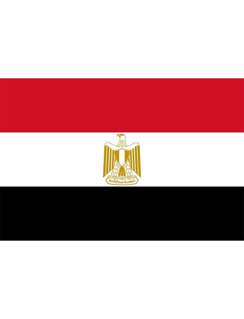 TrendClub100® Banner Flag "Egypt Egypt EG" – 150 x 90 cm / 90 x 150 cm - Image 1