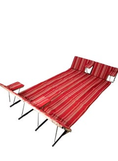 Traditional Arabic Foldable Ground Majlis With 3.1x6 Meter Size and Armrest And Fully Adjustable Backrest, Perfect For Trips Picnic Camping And Outdoor Enjoyment Arabic Portable Majlis Comfortable And High Quality - Red