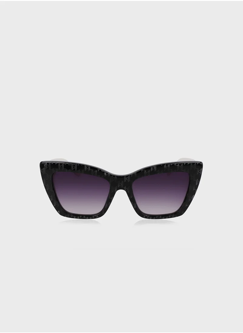 كارل لاغرفيلد Cat Eye Sunglasses