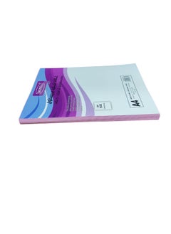 Donia Pack of 50 Bristol Briefcard White Cover Pink Colour Sheets  - Image 2