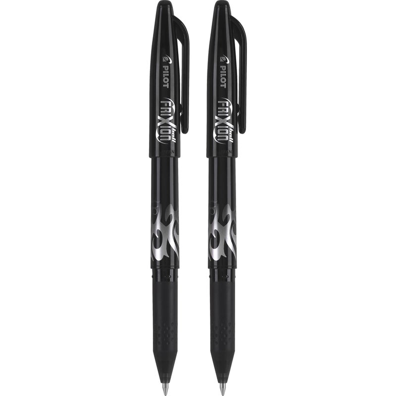 Pilot, FriXion Ball Erasable & Refillable Gel Ink Pens, Fine Point 0.7 mm, Pack of 2, Black - Image 3
