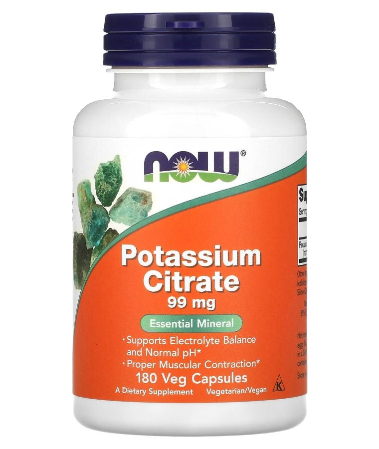 Potassium Citrate 99 mg 180 Veg Capsules