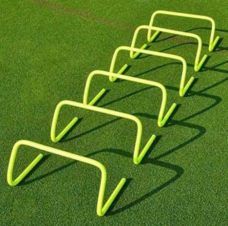 Bharat Agility Speed Training and Practice Hurdle for Track and Fields 9 inch 6 pcs - Image 2