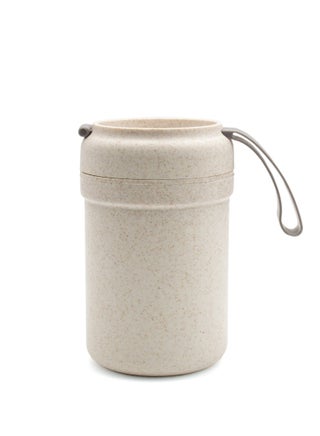 Wheat Straw 330ml Insulated Bowls with Spoon, Thermal Leakproof Food Container, Bento Box for Hot & Cold Meals, Portable Lunch Bowls for Schools, Office, Travel, Picnic, Camping, Tiffin Box for Kids, Beige - pzsku/ZF6084E60DBBAB8777E54Z/45/_/1737814953/aa4b7e4e-e4c4-425c-9f9b-976e9629c821