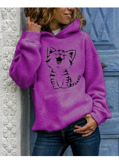 purple hooded