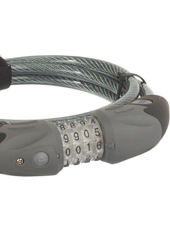 Yale Ycc1/10/185/1 Standard Combination Cable Lock, Black - Image 3