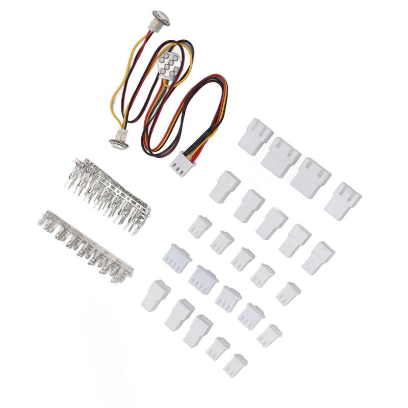 أطقم شريط إضاءة LED الملحومة بلوحة الدوائر المطبوعة لجهاز SB Extruder لـ StealthBurner - طقم كابلات PTFE الممتاز - طقم لوحة الإضاءة السداسية لطابعة Voron 2.4 Trident ثلاثية الأبعاد - Image 3