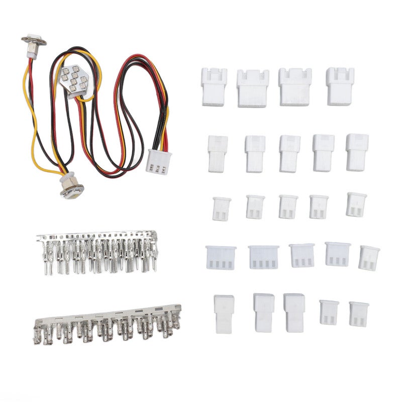 أطقم شريط إضاءة LED الملحومة بلوحة الدوائر المطبوعة لجهاز SB Extruder لـ StealthBurner - طقم كابلات PTFE الممتاز - طقم لوحة الإضاءة السداسية لطابعة Voron 2.4 Trident ثلاثية الأبعاد - Image 1