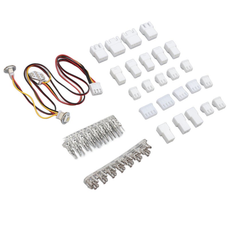 أطقم شريط إضاءة LED الملحومة بلوحة الدوائر المطبوعة لجهاز SB Extruder لـ StealthBurner - طقم كابلات PTFE الممتاز - طقم لوحة الإضاءة السداسية لطابعة Voron 2.4 Trident ثلاثية الأبعاد - Image 5