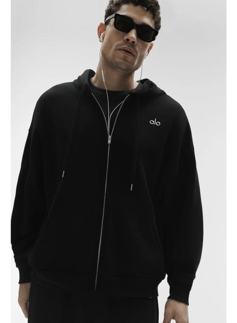 Alo Yoga Accolade Full Zip Hoodie - Image 3