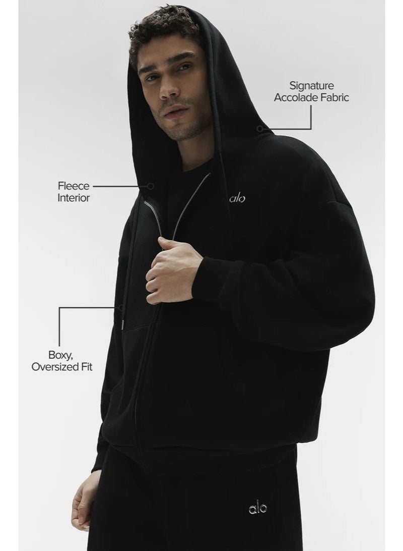 Alo Yoga Accolade Full Zip Hoodie - Image 1