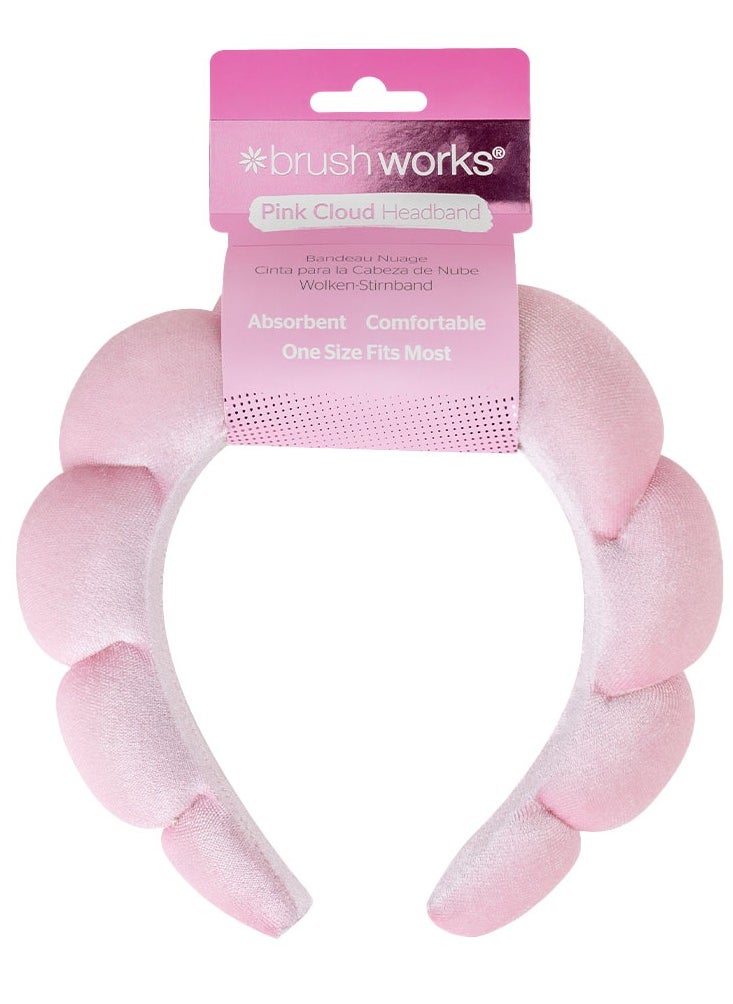 Brushworks Brushworks Pink Cloud Headband  - Image 1