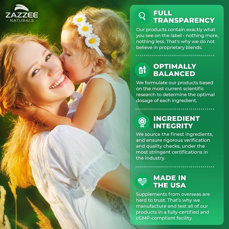 Zazzee Myo-Inositol Powder, 6 Month Supply, 183 Servings, 2000 mg per Serving, Free Scoop for Exact Dosage, 12.91 Ounces, 100% Pure, All-Natural Fertility and Reproductive Support, Vegan, Non-GMO - Image 5