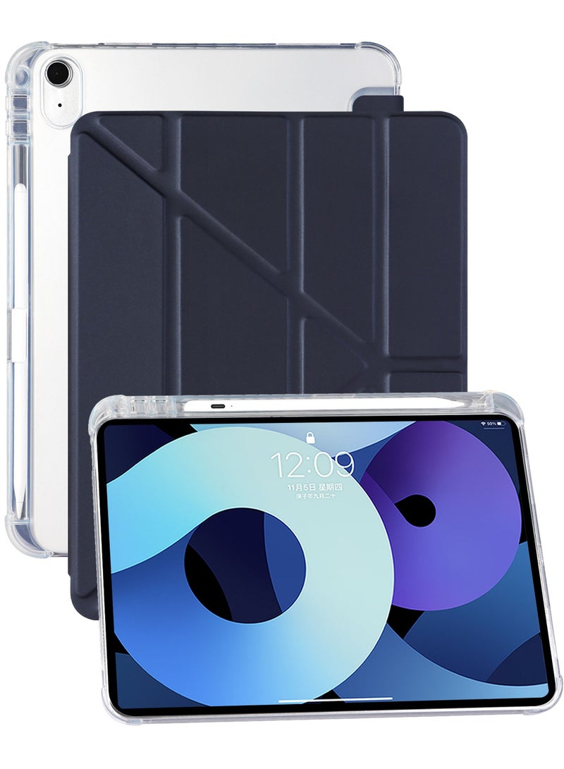 Rock Pow New iPad Mini 6 Case with Pencil Holder 8.3 Inch 2021, Trifold Smart Cover with Pencil Holder for 2021 iPad Mini 6th Generation A2567 A2568 A2569 - Image 1