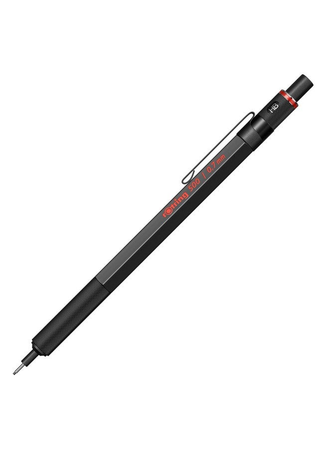 Rotring 1904727 500 0.7Mm Mechanical Pencil, Black (502507N) - Image 1