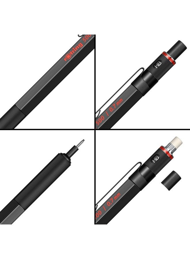 Rotring 1904727 500 0.7Mm Mechanical Pencil, Black (502507N) - Image 3