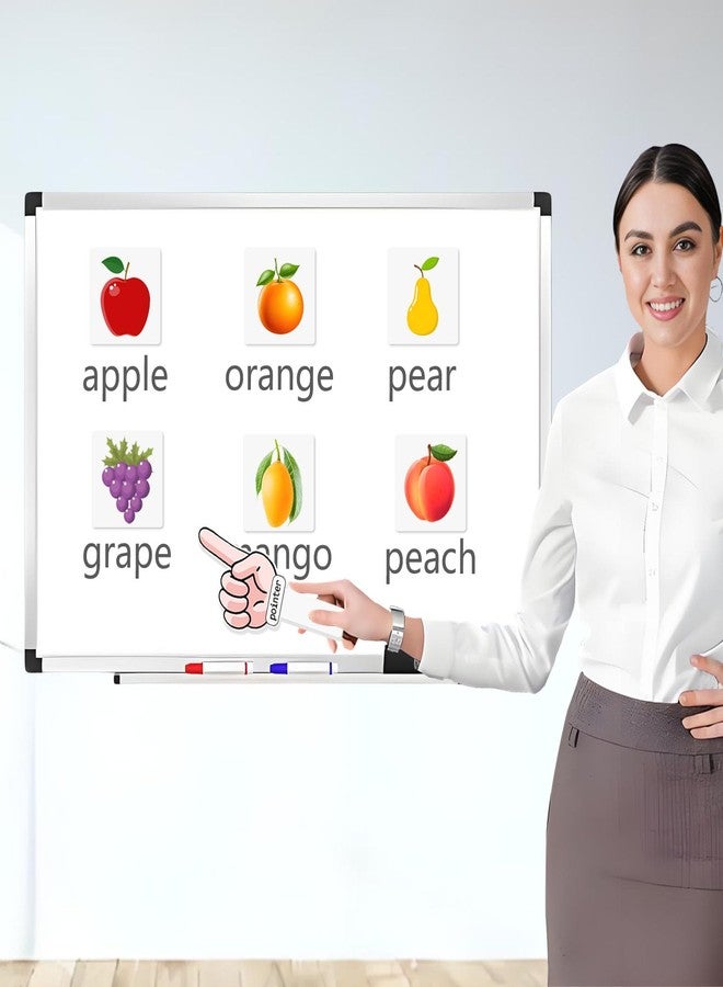 عصا مؤشر الأصابع من هوجوجو، أدوات قراءة للأطفال، مؤشرات صفية للمعلمين، أداة تتبع القراءة، أدوات تعليمية، شكل إصبع من اللباد، 10 بوصات - Image 2