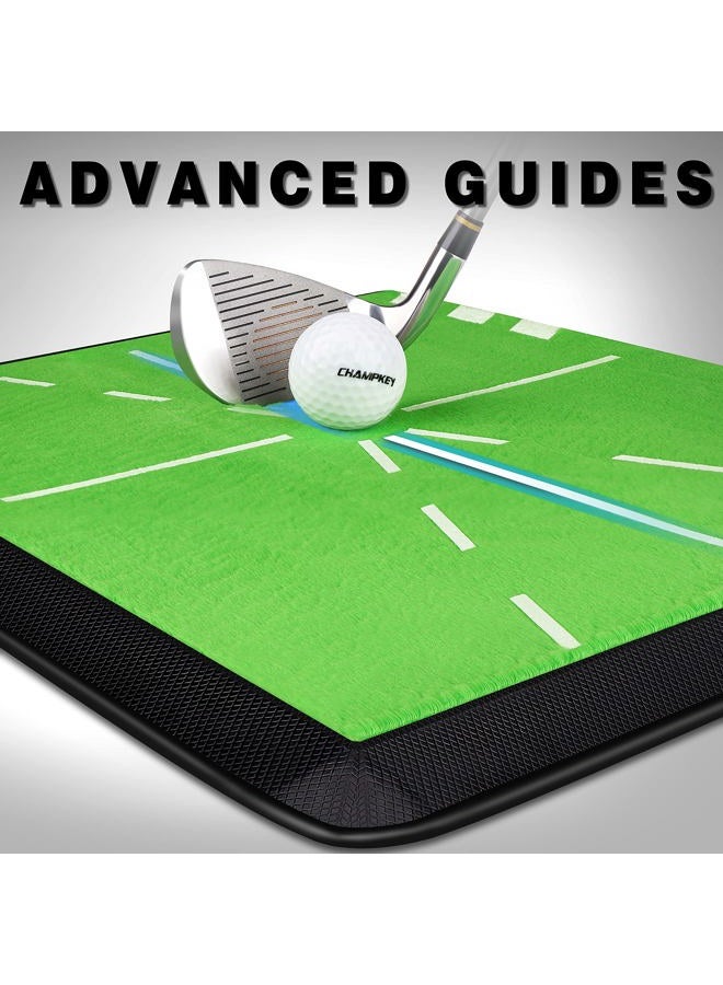 Champkey 13" 17" Tracker-PRO Impact Golf Hitting Mat -Upgrad Structures, Traces, Analysis & Correct Your Swing Path - Image 4