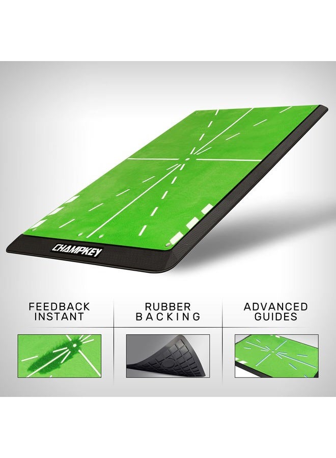 Champkey 13" 17" Tracker-PRO Impact Golf Hitting Mat -Upgrad Structures, Traces, Analysis & Correct Your Swing Path - Image 2
