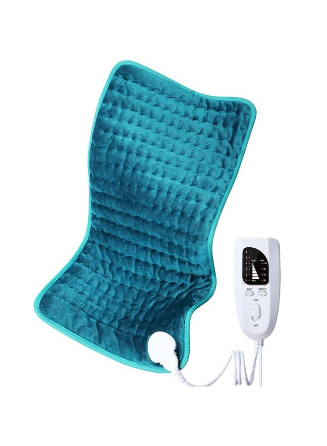 BESIGILA Electric Heating pad for Back/Shoulder/Neck/Knee/Leg Pain Relief, 6 Fast Heating Settings, Auto-Off, Machine Washable, Moist Dry Heat Options, Extra Large 12"x24" - Image 1