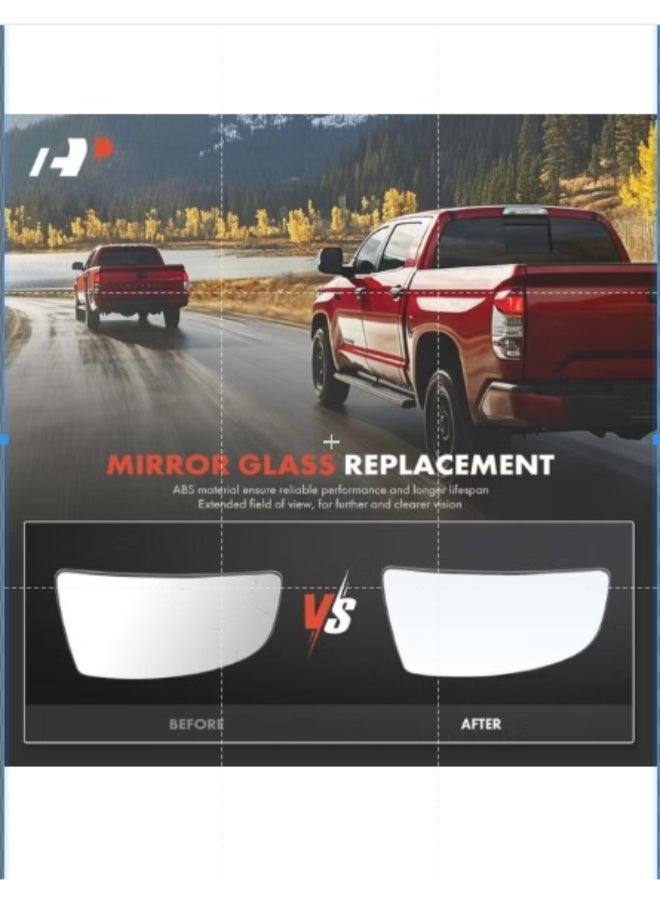 A-Premium Right Passenger Side Lower Mirror Glass - Image 1