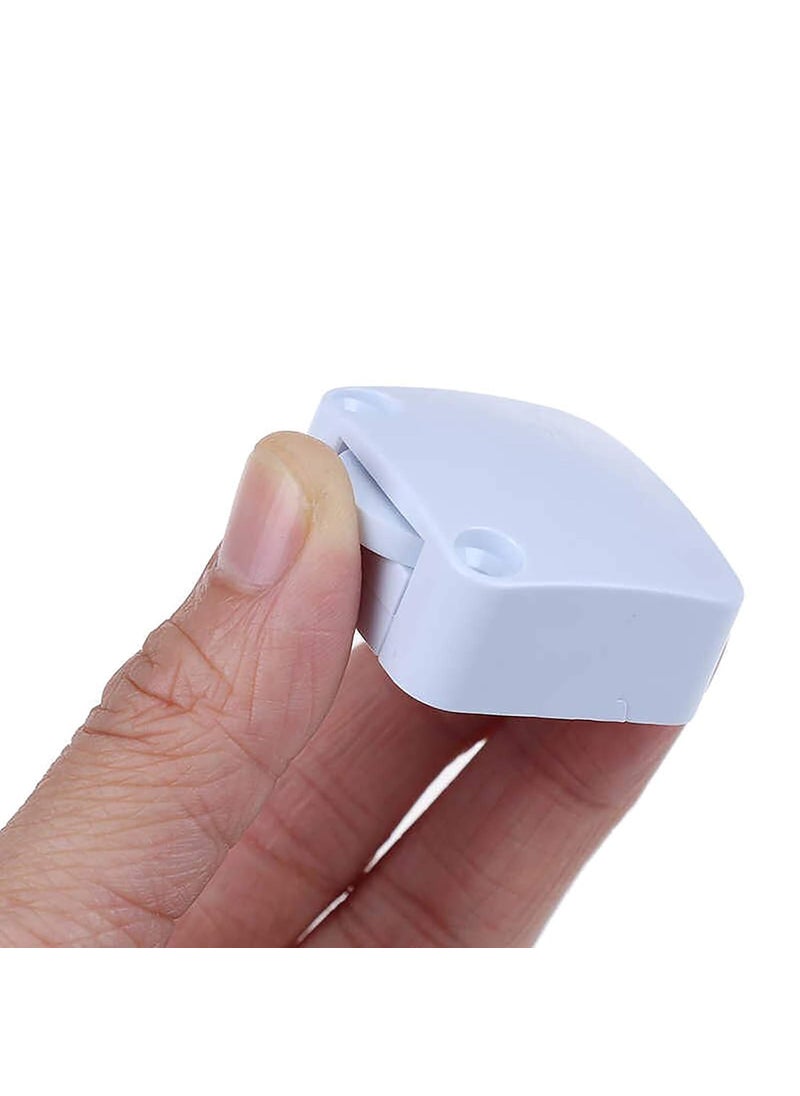 S-Power SPOWER Wardrobe Door Plastic Auto Switch Self Resetting Wardrobe Cupboard Sliding Switch Pack of 10  - Image 4