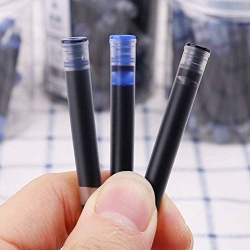 GOLD LEAF 2.6mm International Standard Fountain Pen Ink Cartridges Refills bottled 30 pcs (Black) - Image 2
