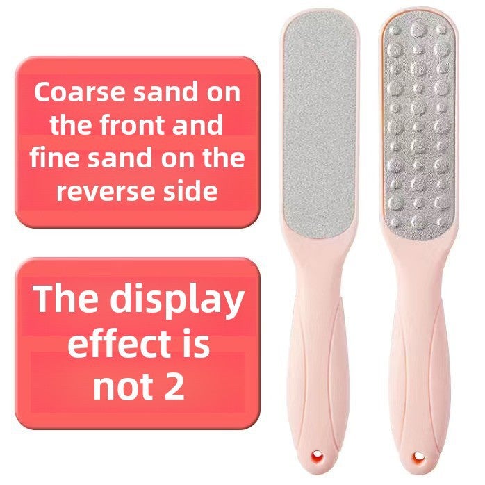 Generic Exfoliating Foot Scrub Stone Pedicure Tool 23 File Pink  - Image 1