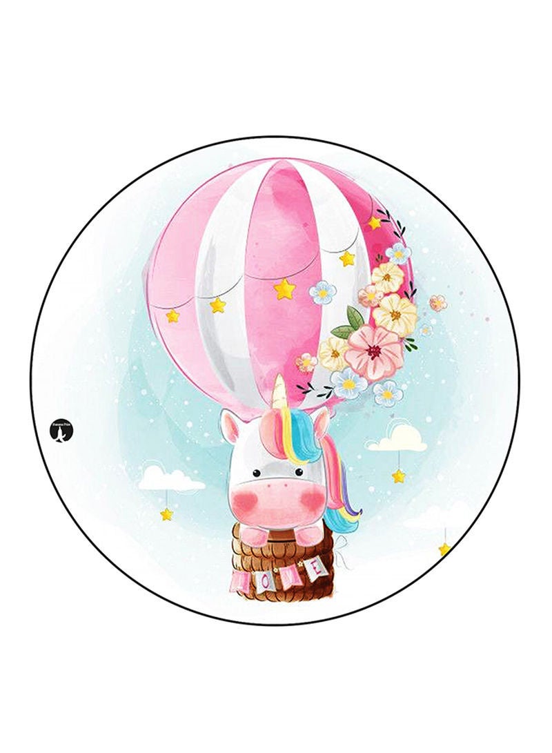 RKN An Unicorn Printed Mouse Pad Multicolour