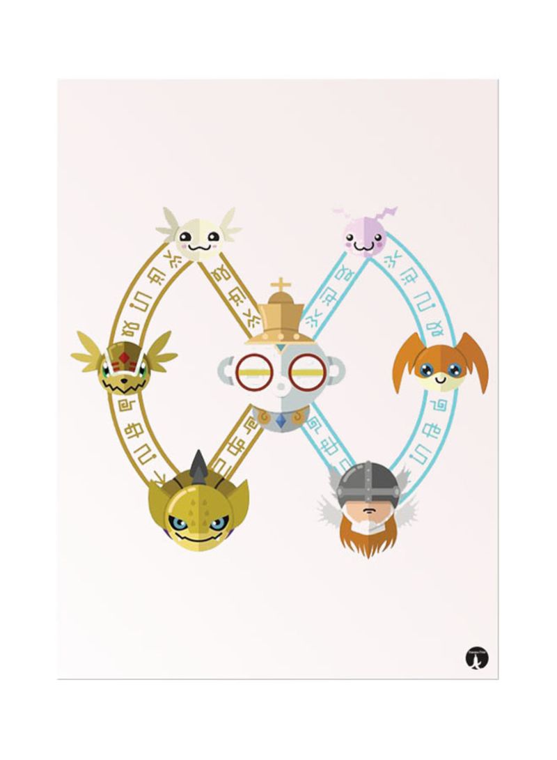 RKN The Anime Digimon Mouse Pad Pink