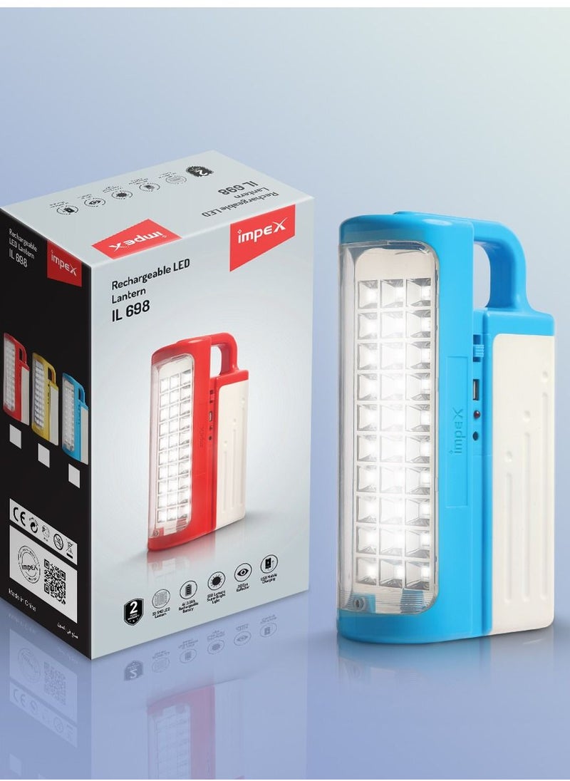 Impex فانوس Impex IL 698 LED القابل لإعادة الشحن  - Image 2