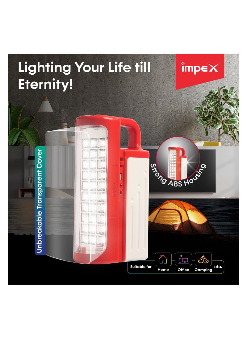 Impex فانوس Impex IL 698 LED القابل لإعادة الشحن  - Image 3
