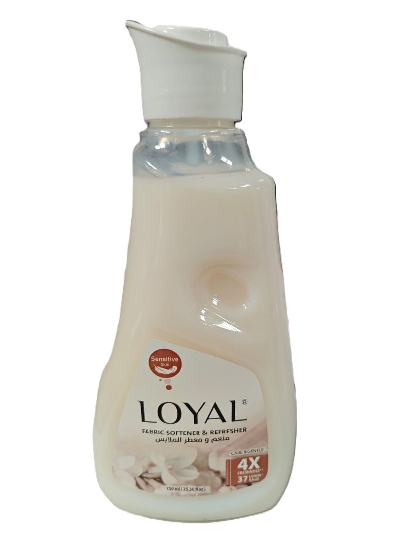 loyal Fabric Softener & Refresher White Care & Gentle 750 ml - Image 1