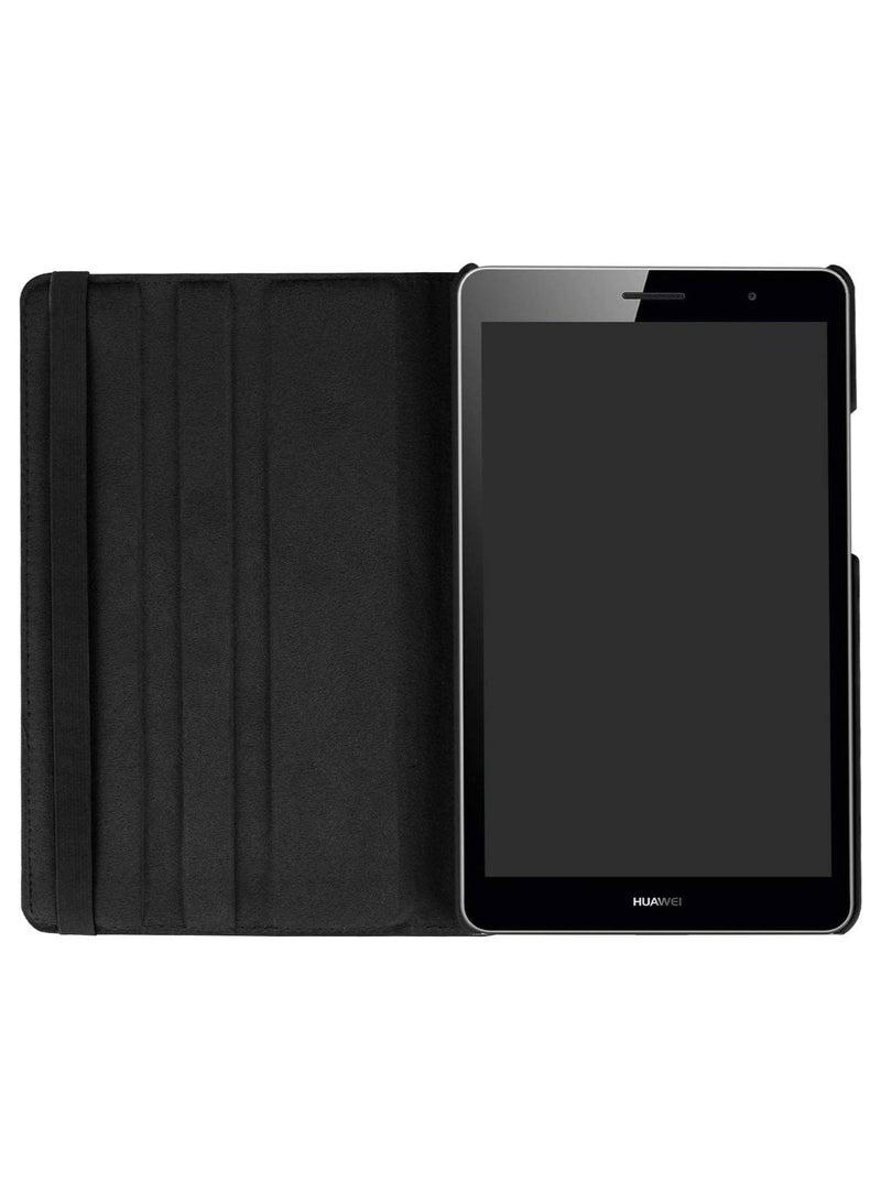 VKL Case Compatible with Honor Pad 8 2022 Case Cover 12 inch Multifunctional Leather Cover Swivel Unique Stand Anti-Fall Auto Sleep/Wake (Black) - Image 5