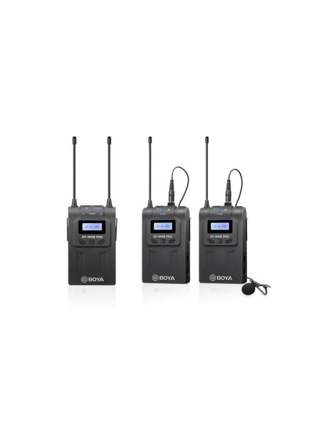 BOYA BY-WM8-PRO K2 UHF WIRELESS MICROPHONE - Image 1