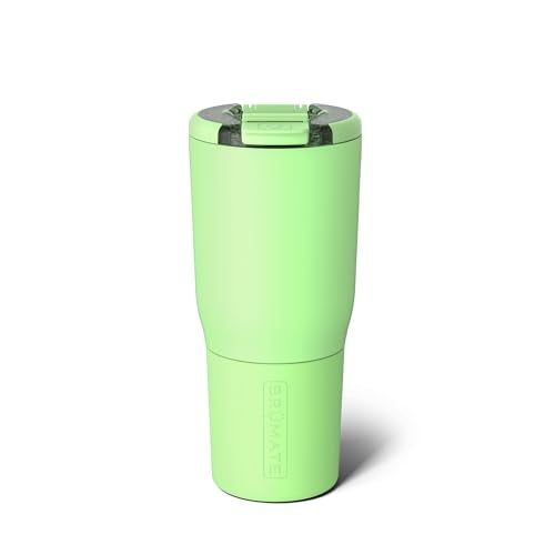 BrÃ¼Mate BrMate Nav 25oz 100 Leak Proof Insulated Travel Tumbler with Magnetic BevLock Lid Double Wall CupHolder Friendly Stainless Steel Mug Kiwi - Image 1