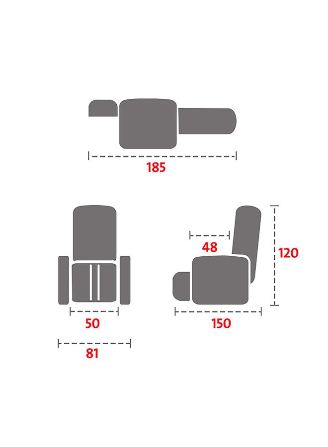 BACK COMFORT 3D massage chair with deep relaxation comfort - Black - Back Comfort - Image 2