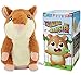 YOEGO Talking Hamster Repeats What You Say Interactive Stuffed Plush Animal Talking ToyPerfect Toy Gifts for Boys Girls Age 3 Brown - Image 3