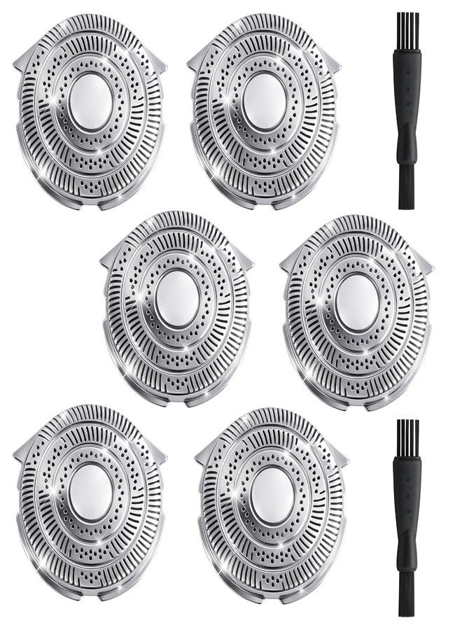 Ketofa HQ9 Replacement Shaver Heads for Phi-Lips Nor-elco, Shaver Heads Blades Cutter Compatible with SpeedXL 8240XL 8140XL 8150XL 8160XL 8170XL, Fits for 8100, 8200, 9100 Series & PT/AT900-6 Pack - Image 1