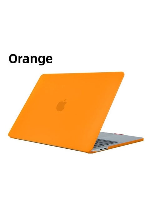For Apple Notebook Protective Case MacBooK16 Pro13.3 Retina Protective Case 15.4 Frosted Case-Colour:●Orange●-Applicable Model:●13.3air A1932/a2179/a2337●