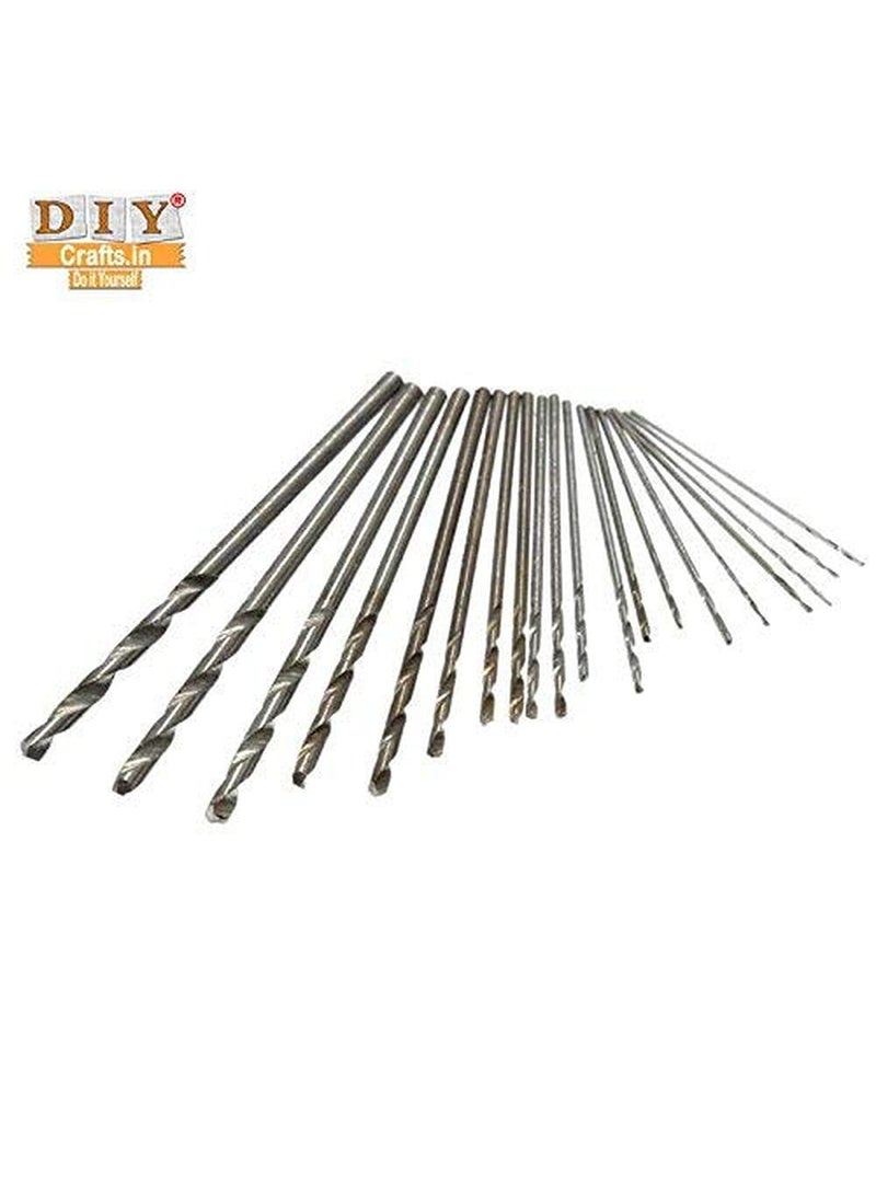 DIY Crafts Diy Crafts 11473 6477 03mm16mm Mini Hss Micro Twist Drill Bit With Hand Bench Wise Multicolor 20 Piece  - Image 2