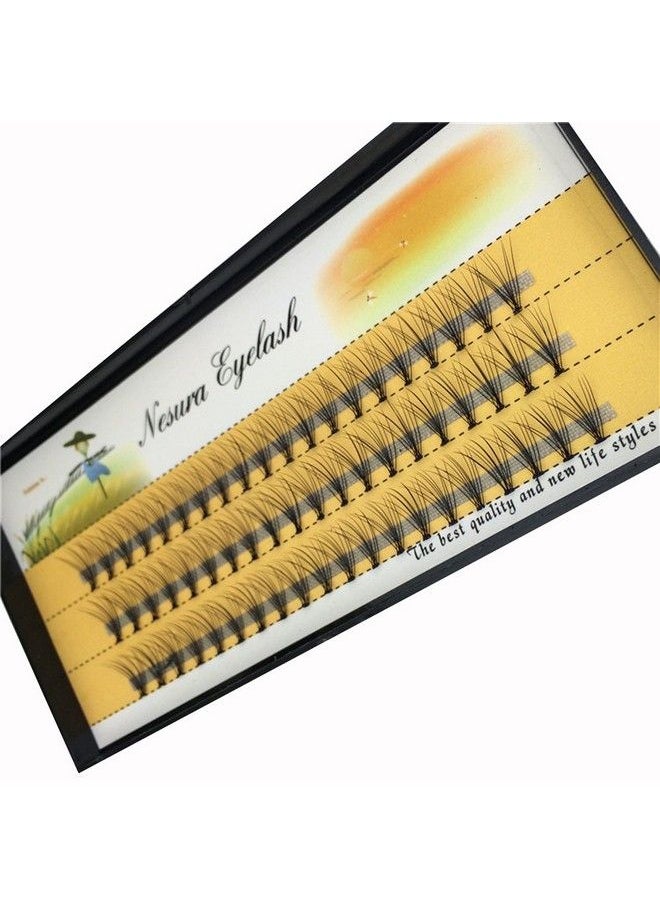 Bodermincer - Scala 10 Root 60Pcs Black Handmade False Eyelashes Natural Long Individual Eyelashes Extension Fake Lashes Makeup Beauty Cosmetic (13Mm) - Image 1