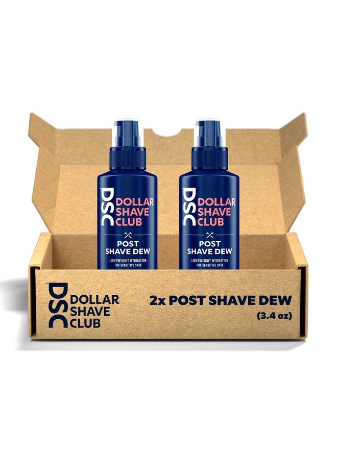 DOLLAR SHAVE CLUB Ollar Shave Club ; Post Shave Dew 2 Ct. ; A Hydrating Alternative To Aftershave For Men Lightweight Aftershave Balm For Sensitive Skin Post Shave Balm Aftershave Lotion Shaving Balm With Aloe  - Image 1