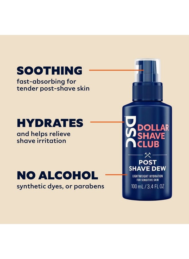 DOLLAR SHAVE CLUB Ollar Shave Club ; Post Shave Dew 2 Ct. ; A Hydrating Alternative To Aftershave For Men Lightweight Aftershave Balm For Sensitive Skin Post Shave Balm Aftershave Lotion Shaving Balm With Aloe  - Image 3
