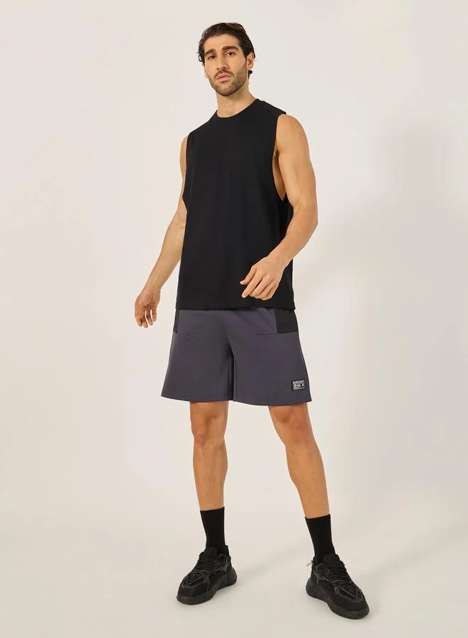 ستايلي Graphic Back Print Drop Armhole Sleeveless T-Shirt