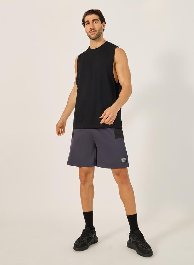 Styli Graphic Back Print Drop Armhole Sleeveless T-Shirt  - Image 3