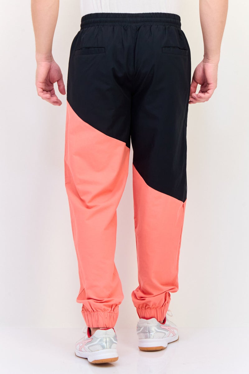 Prince Men Regular Fit Brand Logo Track Pants, Multicolor - Image 3