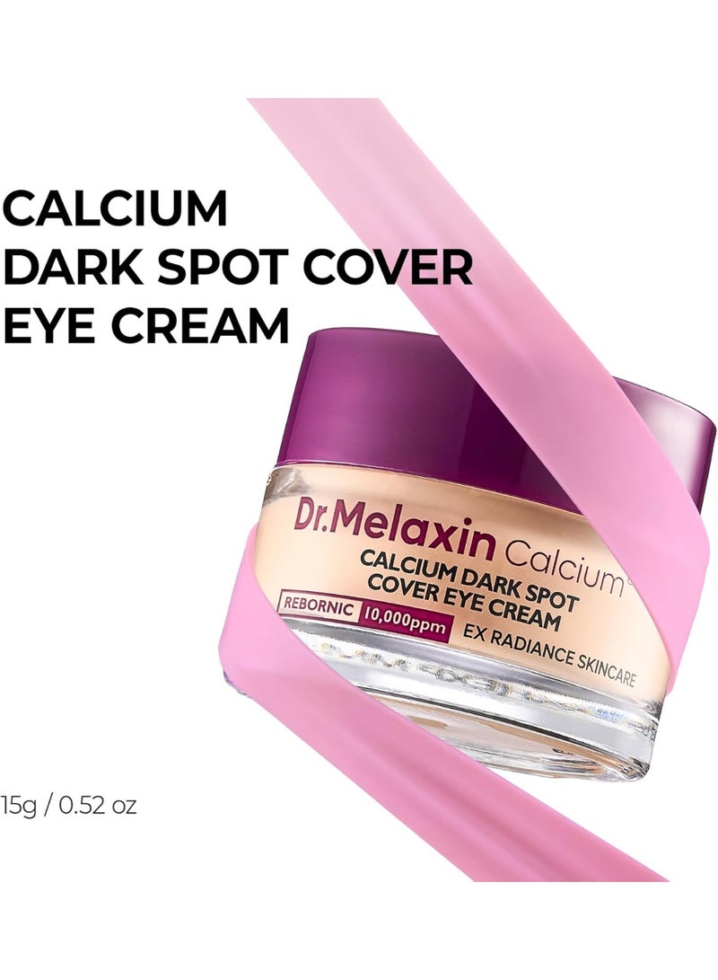 دكتور ميلاكسين كريم العين Dr.Melaxin Calcium لتغطية البقع الداكنة بالنياسيناميد، 15 جرام - Image 3