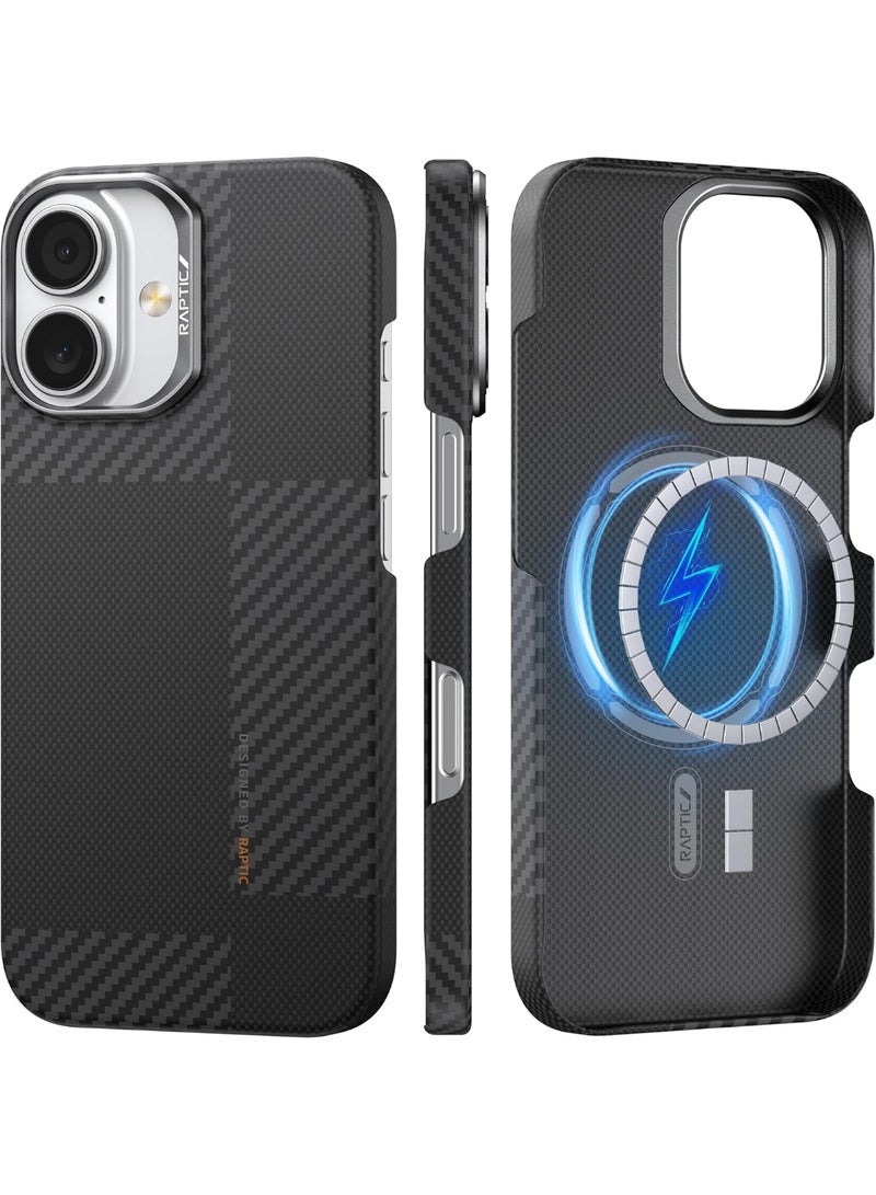 Aramid Geotik for iPhone 17 Case [MagSafe] Ultra Slim 1500D Aramid Fiber cover - Mondrian