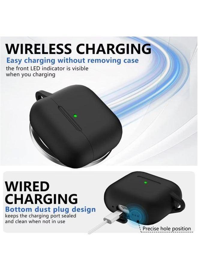 Suitable For Airpods Protective Cover Apple Bluetooth Earphone Shell Plus Cleaning Pen Suit-Color:Royal Blue-Model:airpods 1/2 - Image 4